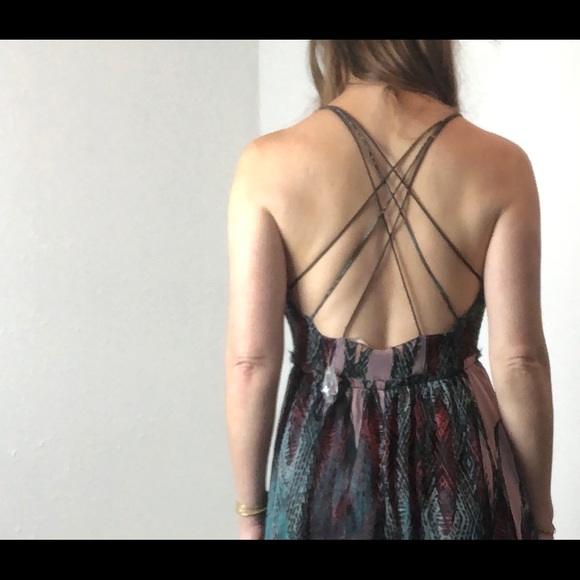 Free people Layered Embellished MIDI Dress XS - Picture 2 of 14